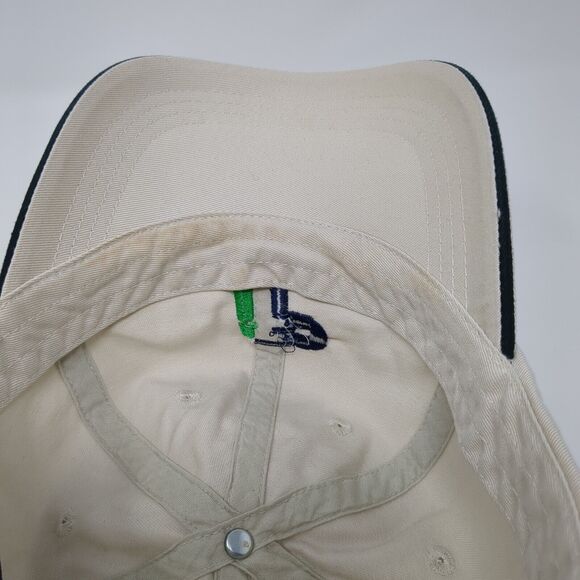 Idaho Falls Power Strapback Hat Tan OS Adjustable Embroidered Port Authority - Picture 7 of 8